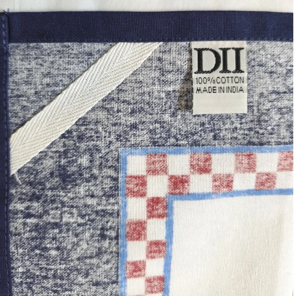 DII Crab Cakes Recipe Tea Towel 100% Cotton Coastal Nautical Kitchen Hand Towel‎